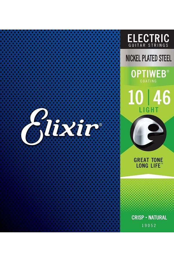 Elixir-19052 Ηλεκτρική Κιθάρα Χορδή 10/46 Optiweb 1