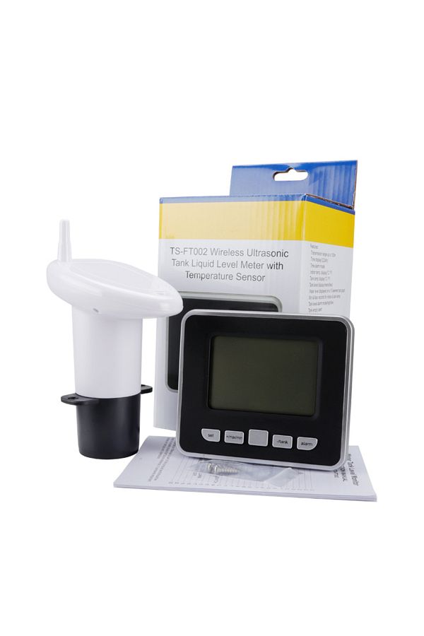 Gaqqee-Level gauge Ultrasonic Wireless Water Tank Liquid Level Meter With Temperature Sensor Level Monitor 1