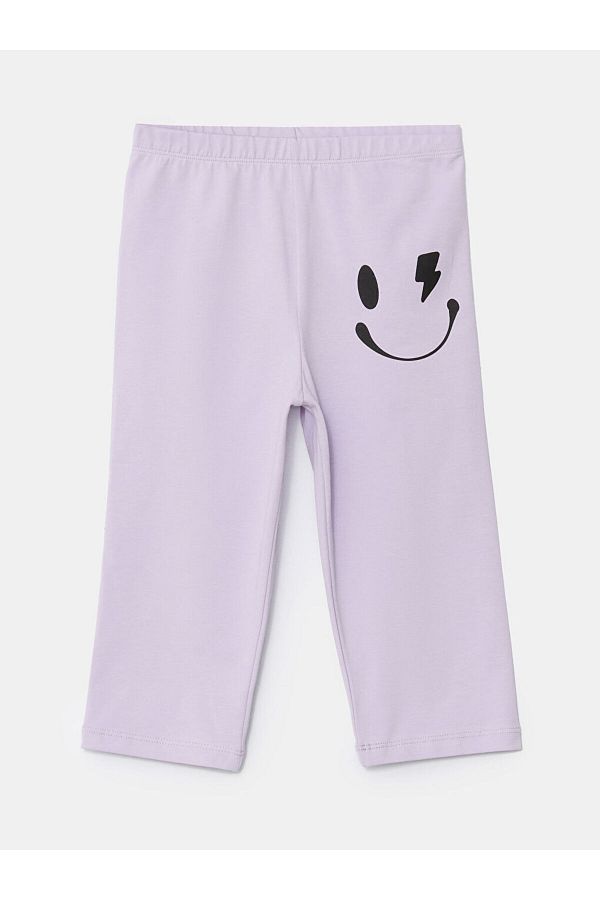 LC Waikiki-3/4 Length Girl's Tights with Elastic Waist 1