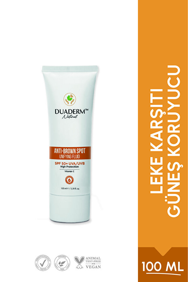 Duaderm Anti-Blemish High Protection Anti-Brown Body Sun Cream SPF 50+  (Vitamin C + UVA UVB)100ml- Trendyol