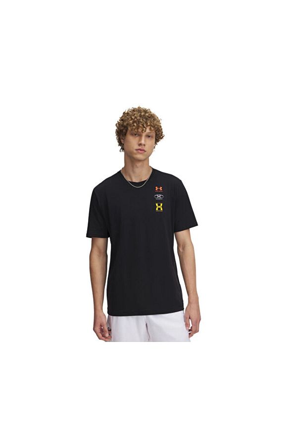 Under Armour-Men’S Casual T-Shirt Evol Logo Ua m 60/40S Colorful 1390165 -001 1