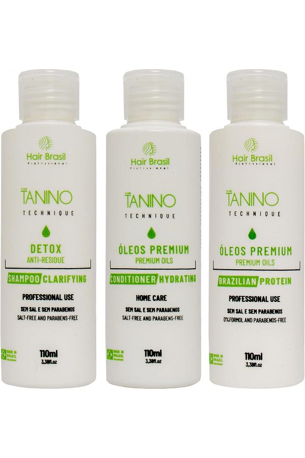 The Tanino Technique-Brazilian Tanino 3 in 110ml Smoothing Protein Kit 1