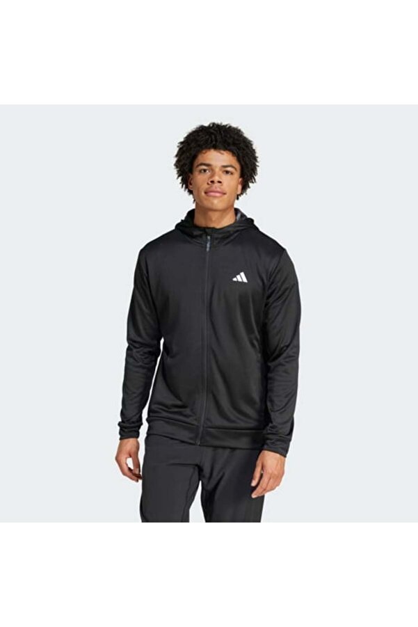 adidas Men's Black Camo Fz Hd Tracksuit Top (Is6149)- Trendyol