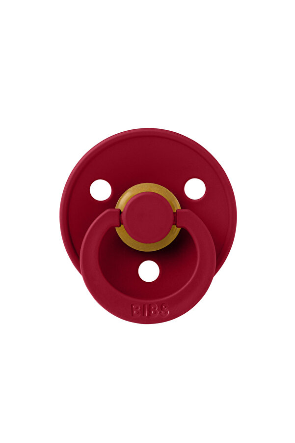 Bibs Colour Kauçuk Emzik - Ruby 0-6 Ay