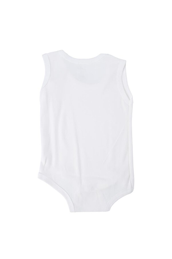 Bebelop Unisex Bebek Çocuk Kolsuz Askılı Çıtçıtlı Body Zıbın Badi