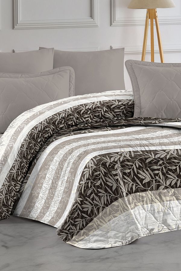 EVA-Single Quilted Patterned Multi-Purpose Bedspread and Sofa/Sofa Cover 155 X 230 cm 1