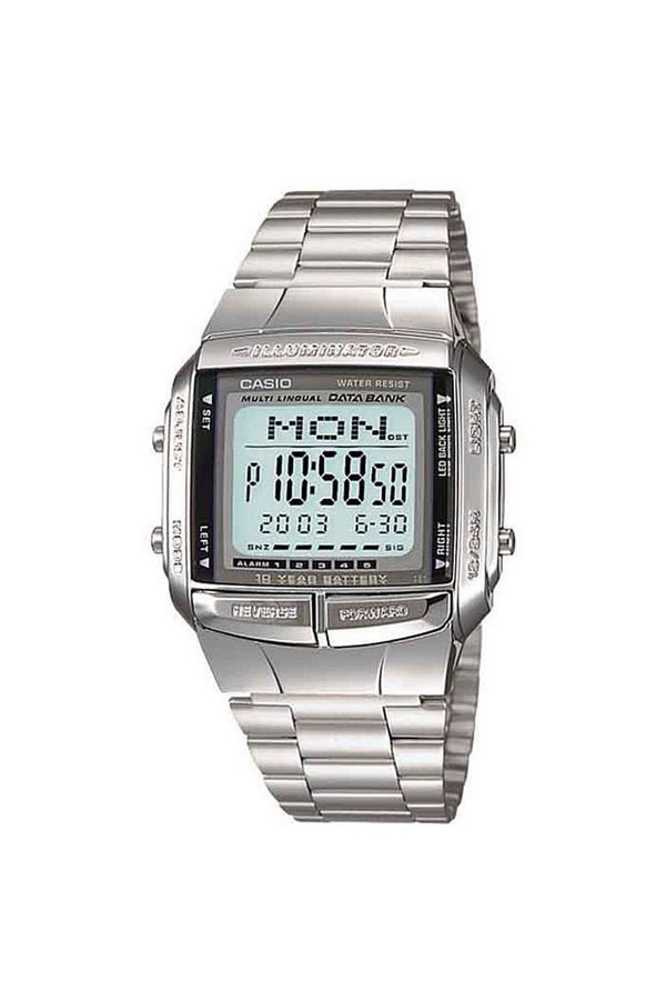 Casio-Casio Men's Digital Watch with Metal Strap DB-360-1ADF 1