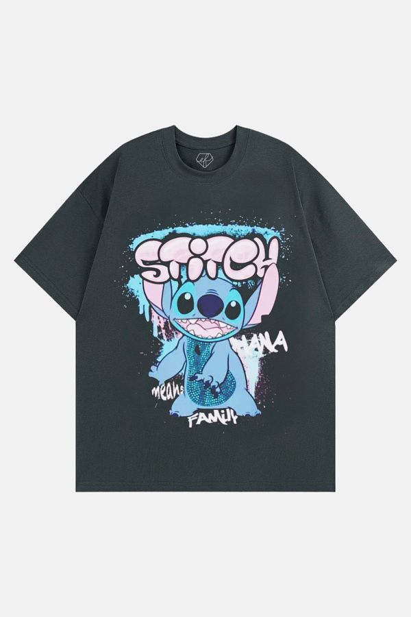 EFBUTİK-Καπνιστό μπλουζάκι Unisex Stitch 1