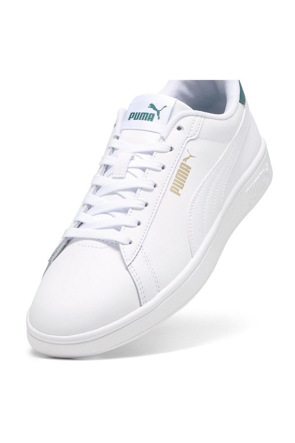 Puma-Унисекс бели маратонки Smash 3.0 L 1