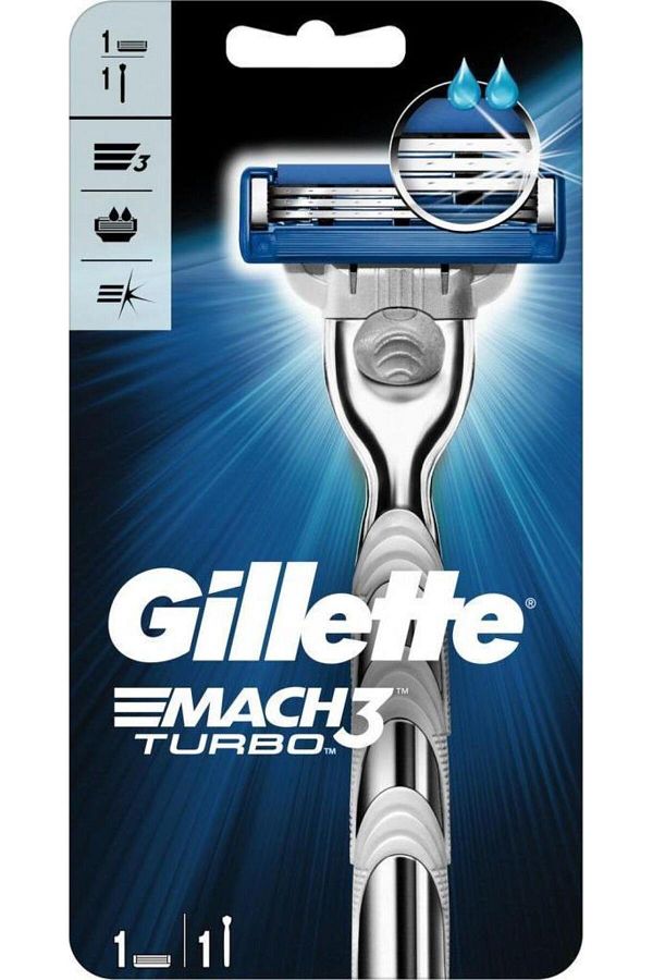 Gillette-Mach 3 Turbo Shaver 1 Up 1
