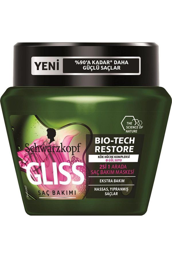 Gliss-Hair Mask Bıo Tech Restore 300 ml 1