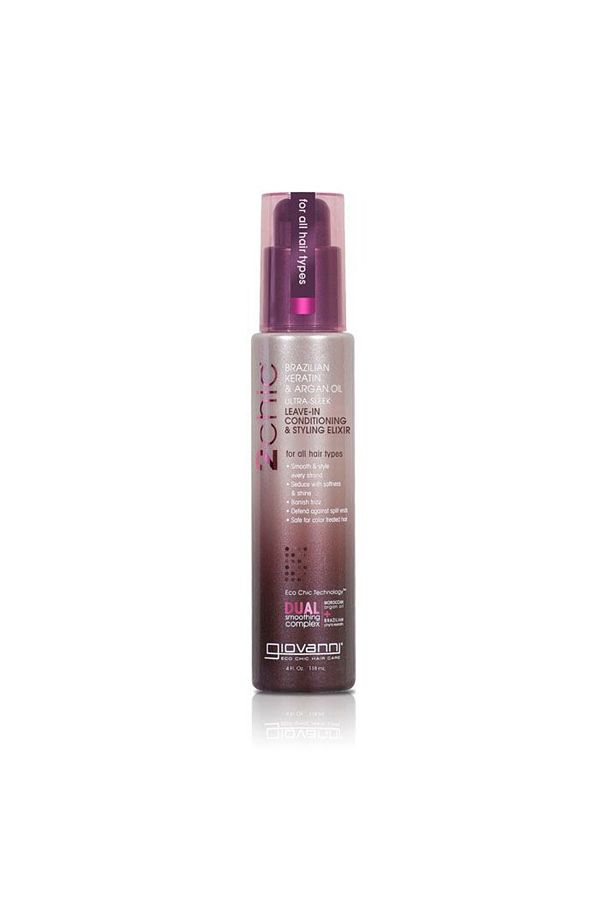 Giovanni-Giovanni Ultra Sleek Leave-In Conditioning & Styling Elixir - Brazilian Keratin & Argan Oil, 118 ml 1