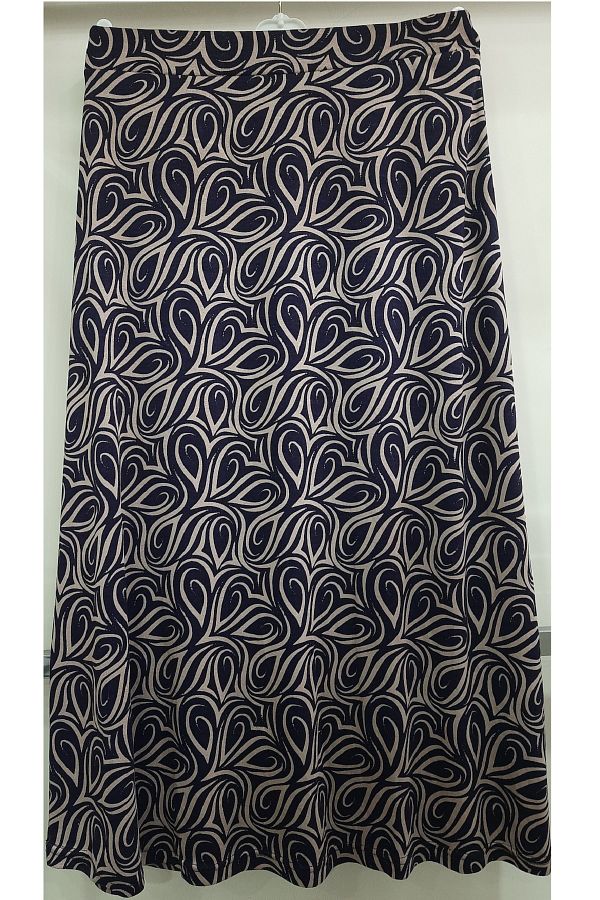 N.Y.YILDIZ-Star New Pattern Lycra 1St Class Three Pieces Bell Model Elastic Waist Mother's Skirt Without Lining 1
