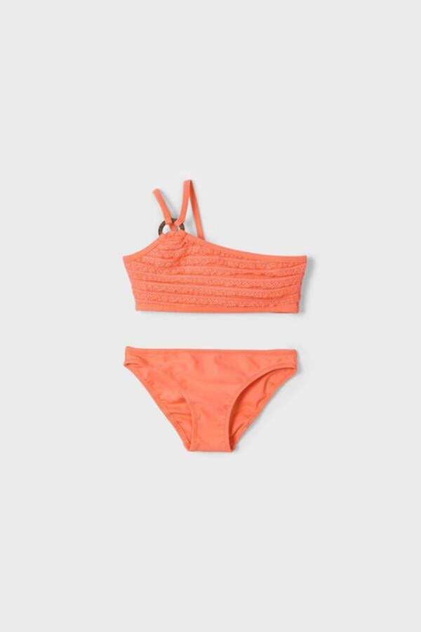 Mayoral Fırfırlı Kız Bikini - Turuncu