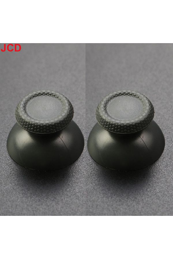 JCD-عصا تحكم تناظرية ثلاثية الأبعاد من JCD باللون الرمادي، قطعتان، لوحدة تحكم PS5، أغطية عصي تحكم تناظرية على شكل فطر 1