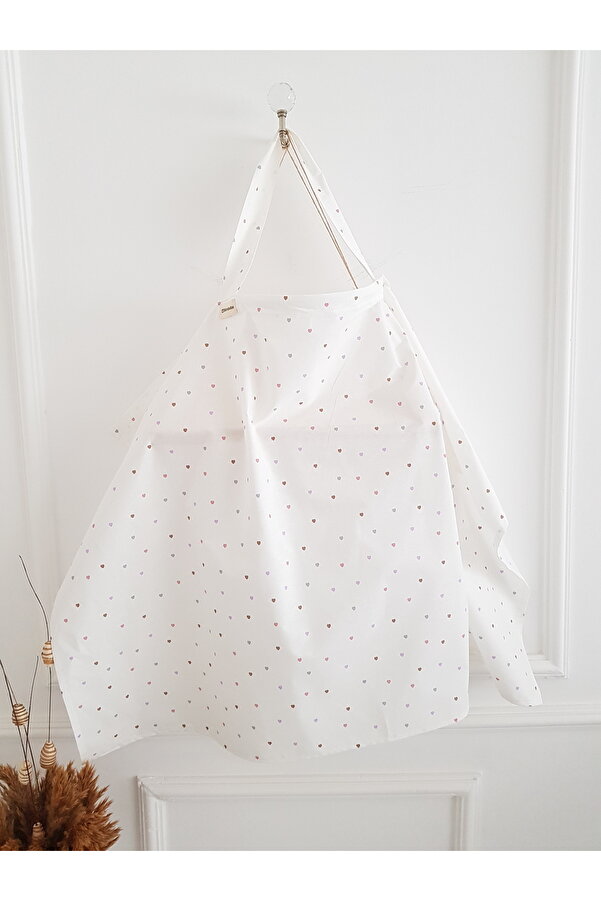 ib ilkimbebe Emzirme Önlüğü Konforlu Balenli , Puset Örtüsü - 70x100 Cm , Anne Bebek Ürünleri, Yenidoğan