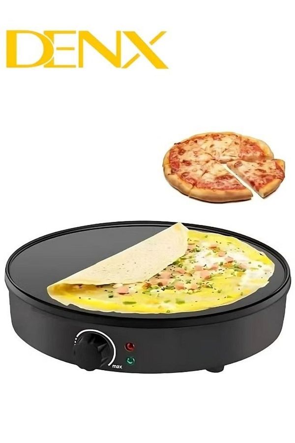 Denx-Pancake, Crepe and Waffle Maker, 1000W ,Heat Resistant,  with Non-Slip Surface DX2032 1