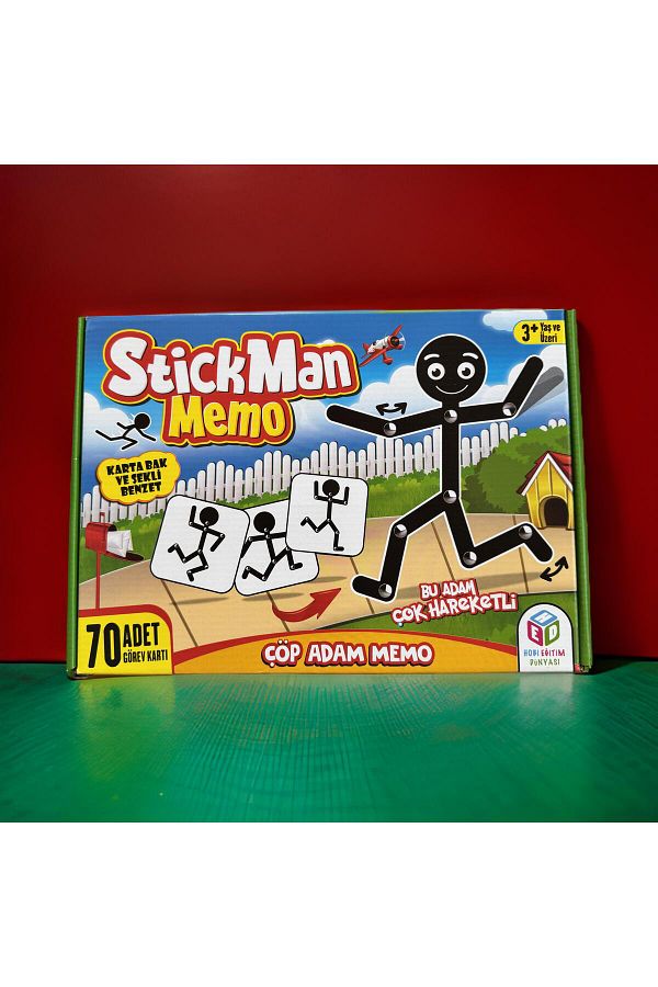 E&E Design-Stick Man Memo - Stickman Memo 1