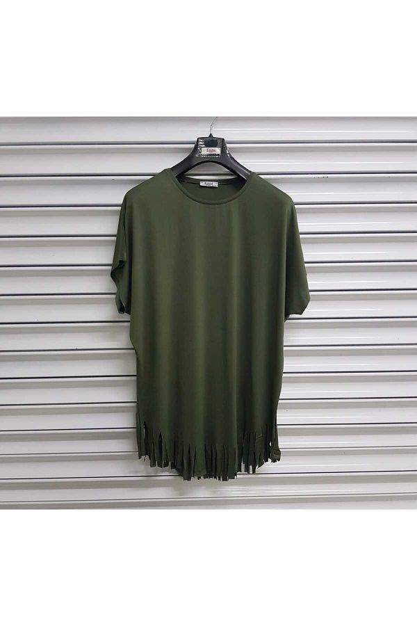 Esina-Women's Tasseled Viscose Tunic 1