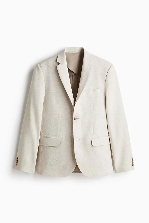 H&M-Slim Fit Linen Jacket 1