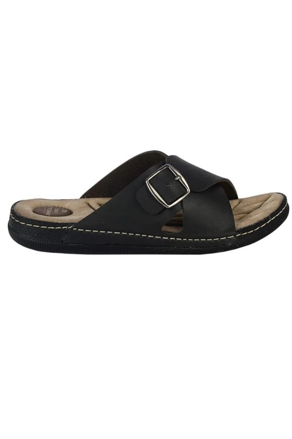 Apella-Men's Orthopedic Soft Sole Heel Spur Supported Slippers 1