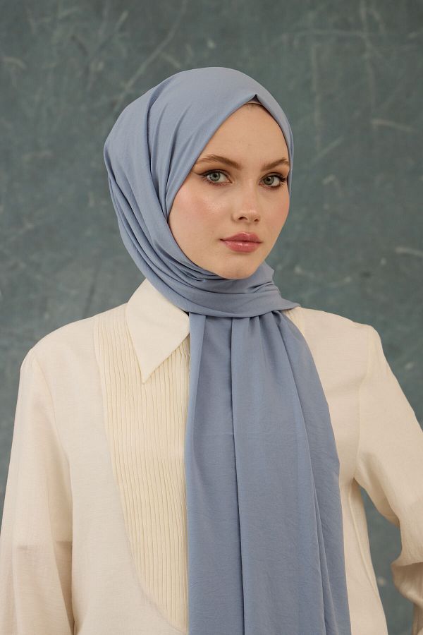 İpekhan-Plain Pattern No Wrinkles Shawl 1
