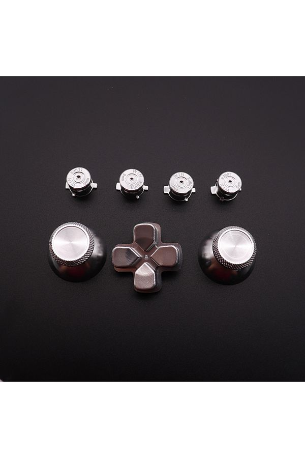 Choice-N2 Gold BLACK red blue Custom Metal Thumbsticks Analogue Controller Bullet Buttons Chrome D-pad for 1