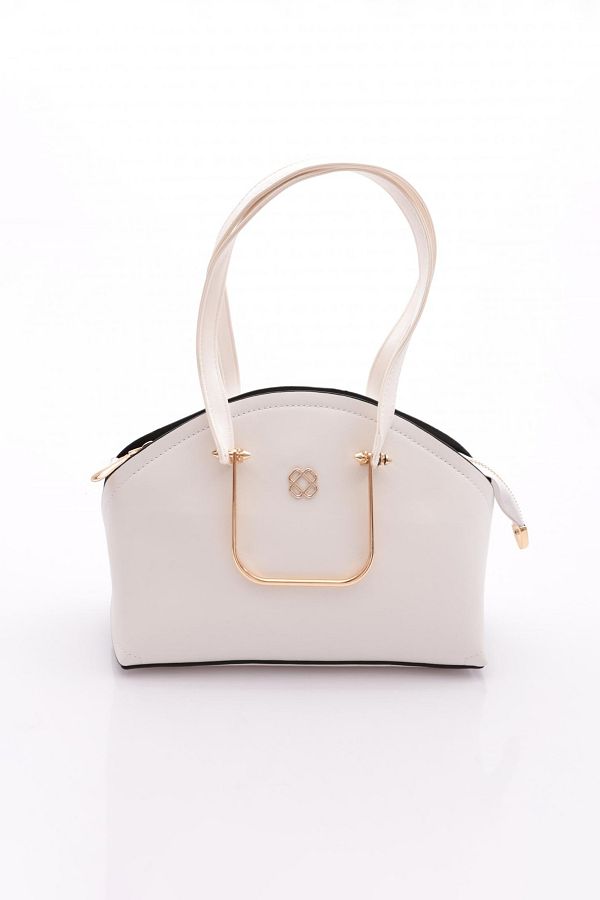 DGN-Arm500 Women's Oval Bag with Metal Accessories 1