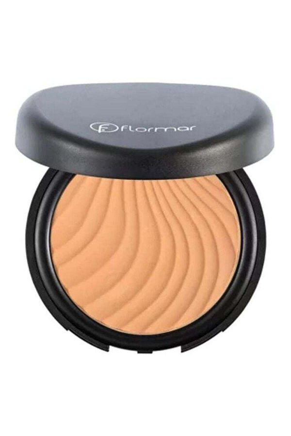 Flormar-Wet And Dry Compact Face Powder W10 Apricot 1