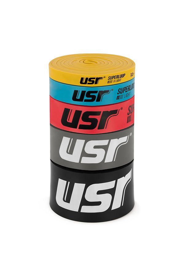 USR-Superloop-5 Exercise Rubber-Loop Band Σετ 5 τεμαχίων 1