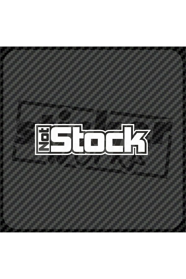 Sticker Works-Not in Stock Not Stock Sticker 1