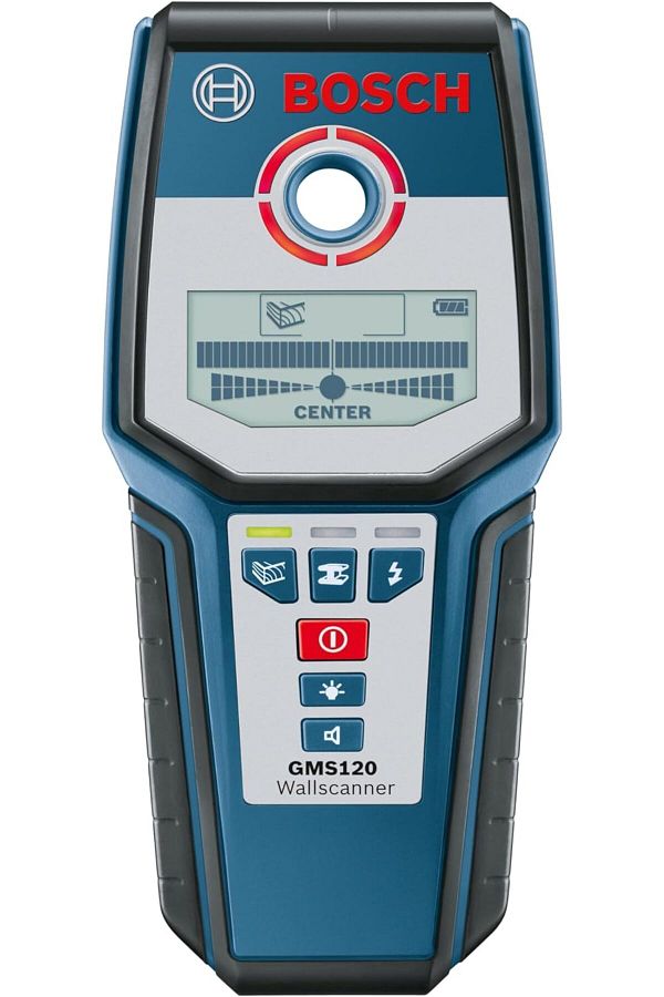 Bosch-Bosch GMS 120 Wall Detector - Simple and easy to use, ideal for renovation work, powered by 1 x 9V 6A battery 1