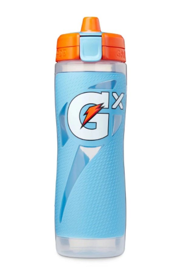 GATORADE-Gx Glitched Frost Water Bottle, Hydration System, 30 oz with Leak Proof Design 1