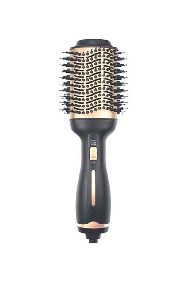 COOYA-3 in 1 Portable Hair Dryer Brush,3-speed Adjustment,1000 Watt,for One-step Hair Styling,Gold 1