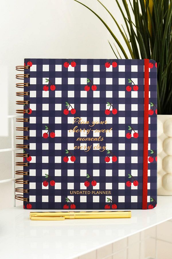 Matt Notebook-Ακαθάριστο Planner Square Agenda (της Cherry) 1
