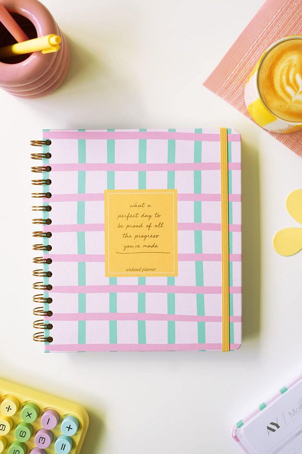Matt Notebook-Indefinite Planner Square Agenda 1