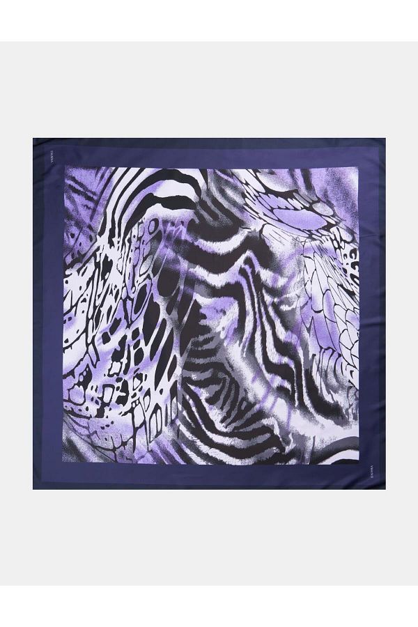 Kayra-Leopard Print Scarf - Purple We Can Change It According to Your Suggestion. 1