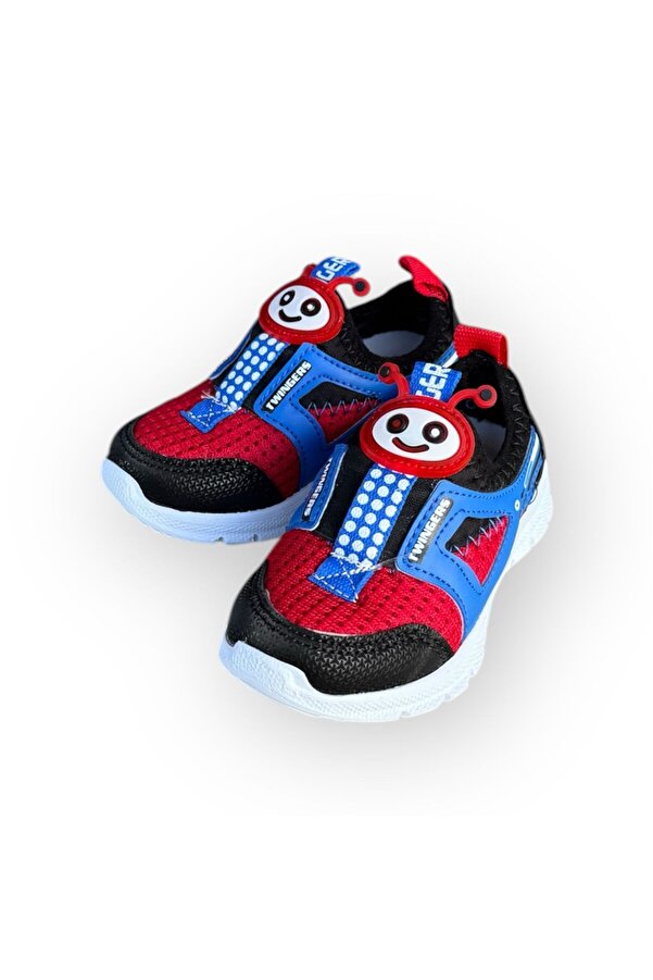 İpek erkek bebek fileli bağcıksız  yazlık hafif comfort taban spor ayakkabı sneaker