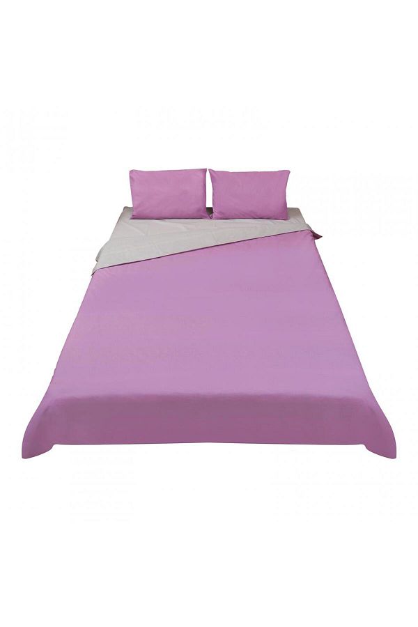 Heinner Home-Set pat king size 4 piese, 144TC violet 1