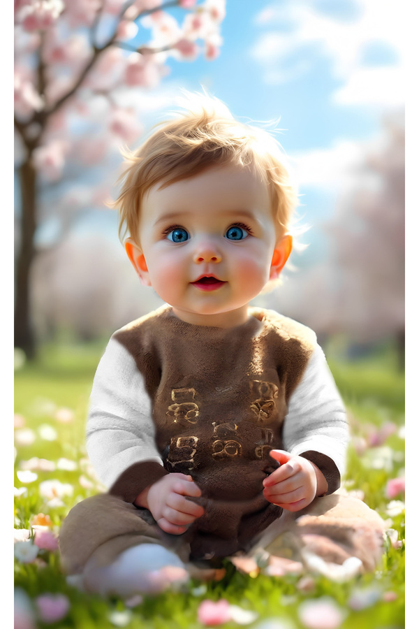 PEAR BABY AYI DETAYLI BEBEK POLAR ALT ÜST TAKIM