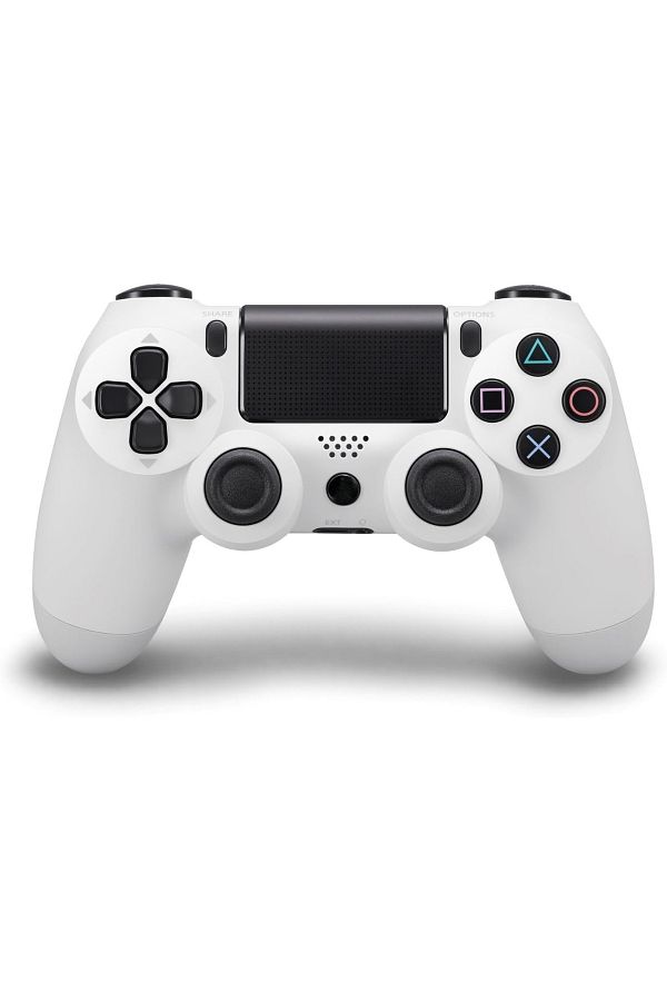 COOYA-Wireless Game Controller Compatible with Ps4,with LED indicator Light,Adjustable Weight,White 1