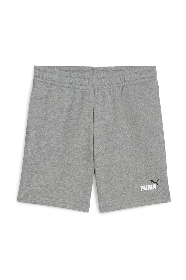 Puma-Střední pletené šortky – běžná délka ke kolenům, potisk loga, boční kapsa 1
