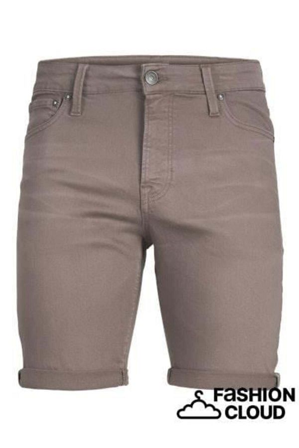 Jack & Jones-Regular Fit Regular Waist Jean Shorts 1