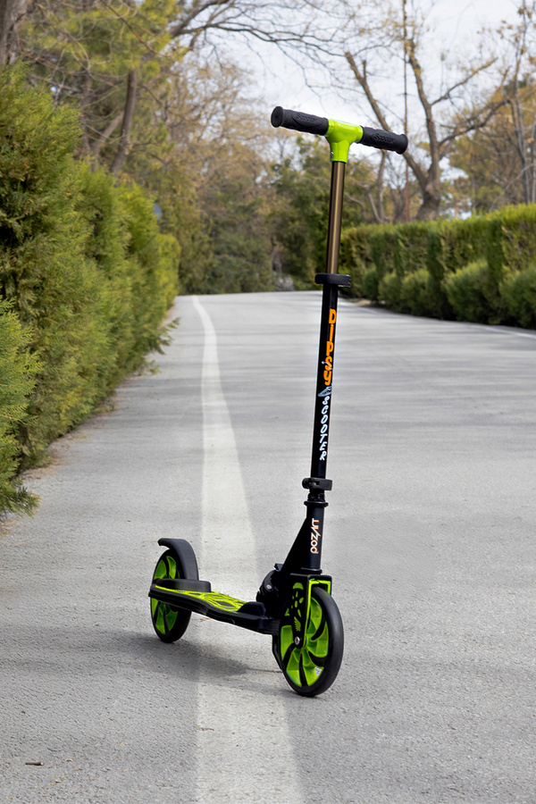 POZART Scooter Y Dipsy 2tekerli Park Ayakcaklı 3kademeli 100kğ Taşıma Kapasiteli 8 Yaş Arası