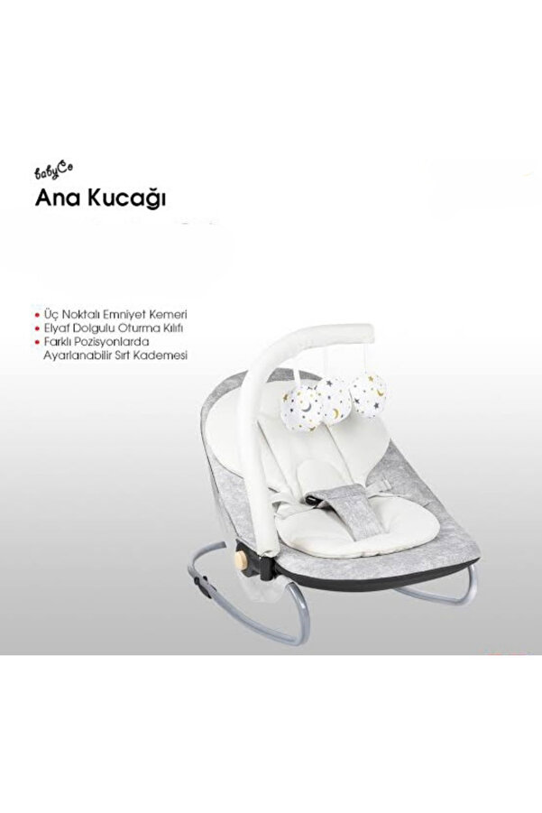 Piccolo Mondi Lüx Oyuncaklı Ana Kucağı Bej