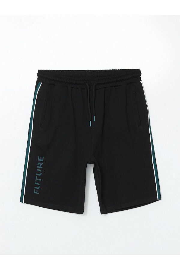 LC Waikiki-Ανδρικό σορτς με πιτζάμα Slim Fit 1