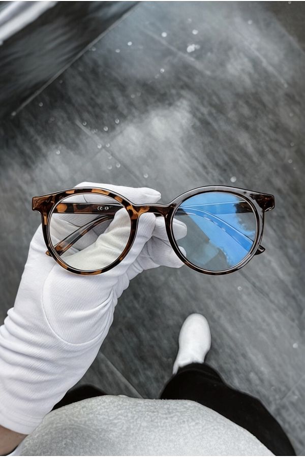 BAPPİR-Leopard Patterned Blue Light Protective Blue Block 1