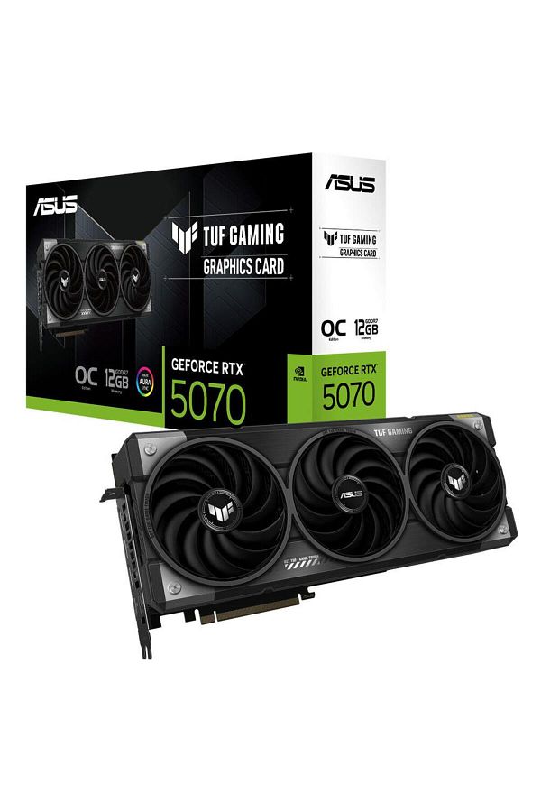 ASUS-Tuf-Rtx5070-O12G Gaming Graphics Card 12Gb Gddr7 Dp/Hdmi Pci 5.0 1