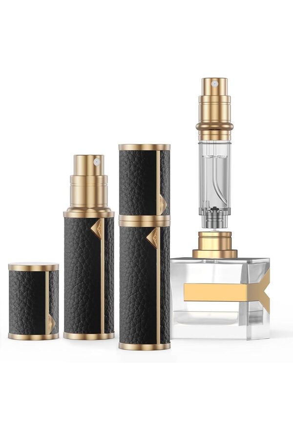 COOYA-بخاخ عطر، زجاجة عطر للسفر قابلة لإعادة التعبئة بسعة 5 مل، زجاجات بخاخ فارغة سهلة التعبئة 1