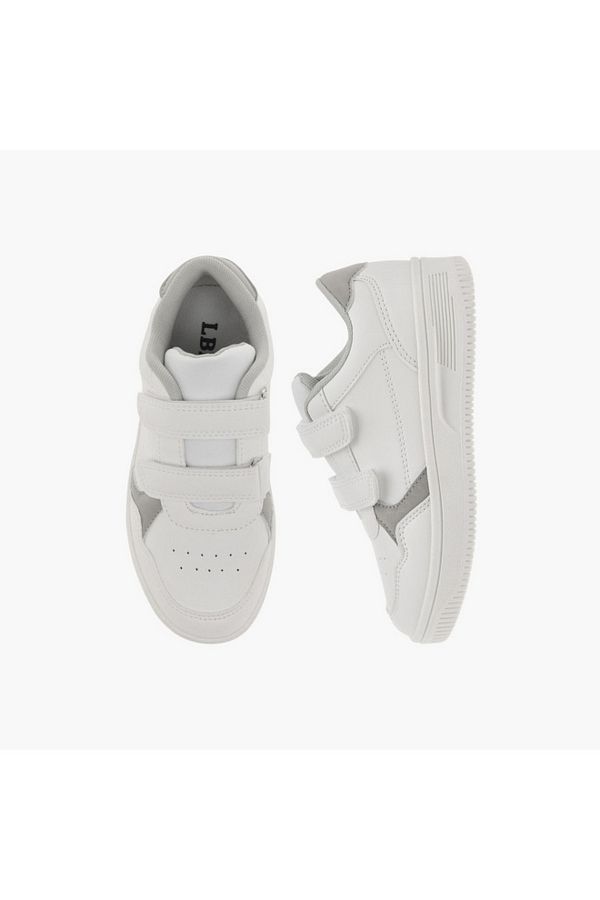 LBL by Shoexpress-Panelled Sneakers with Hook and Loop Closure 1